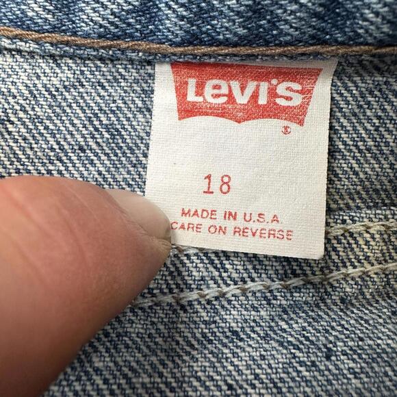 VTG Levis 900 Series Jeans Womens 33x30 Blue Stone Silvertab Mom High Waist USA - Picture 3 of 10